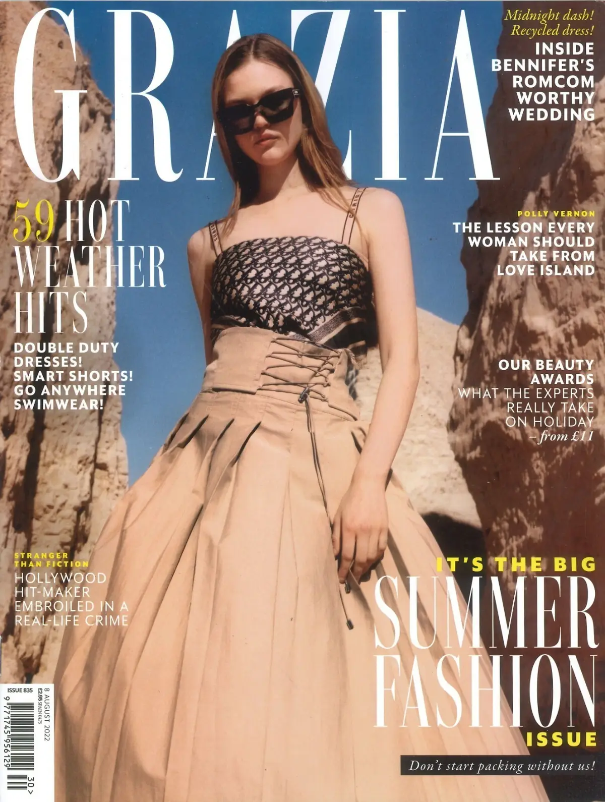 Grazia Magazine, Meghan Markle, Liz Truss, Jennifer Lopez J-Lo &amp; Ben, 8.8.22