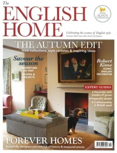 English Home Magazine, Autumn Edit, Expert Guides, Interior Styles, Oct 2023