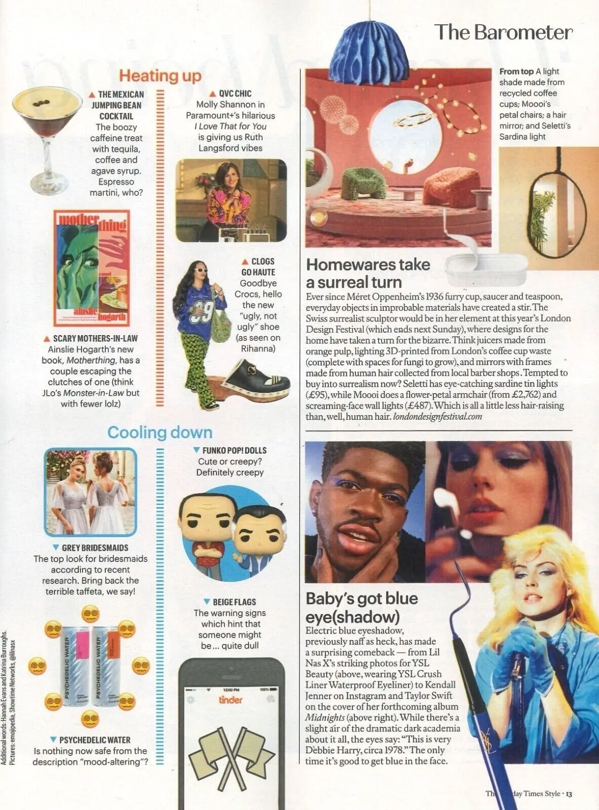 Sunday Times Style Magazine: Accessories, Harry Lawtey, Jaime Winstone, 18.9.22 - image 2 | Free standard UK delivery included | Discount Quality Products