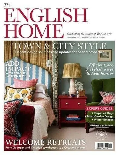 English Home Magazine: Extra 32-Page Christmas Guide, House, Garden, Nov 2023 - image 2 | Free standard UK delivery included | Discount Quality Products