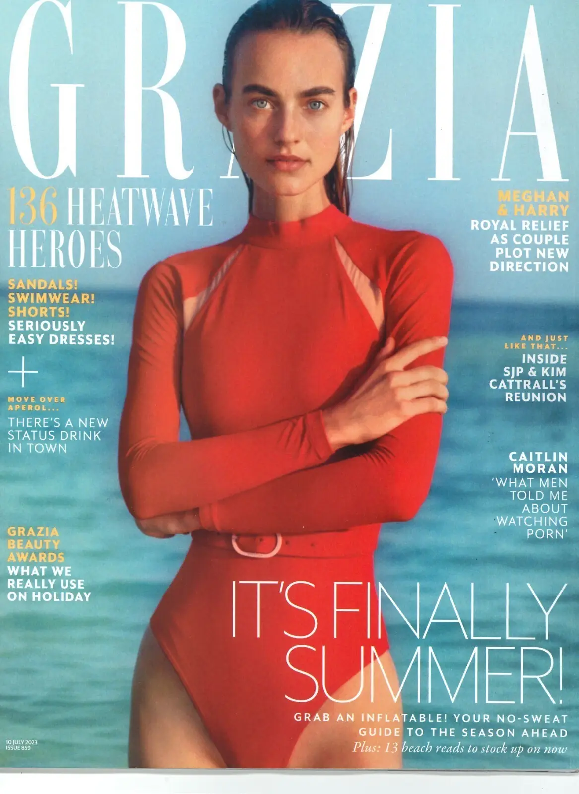 Grazia Magazine Meghan Markle, Prince Harry, Pharrell, Deja J Bowens, 10.7.23