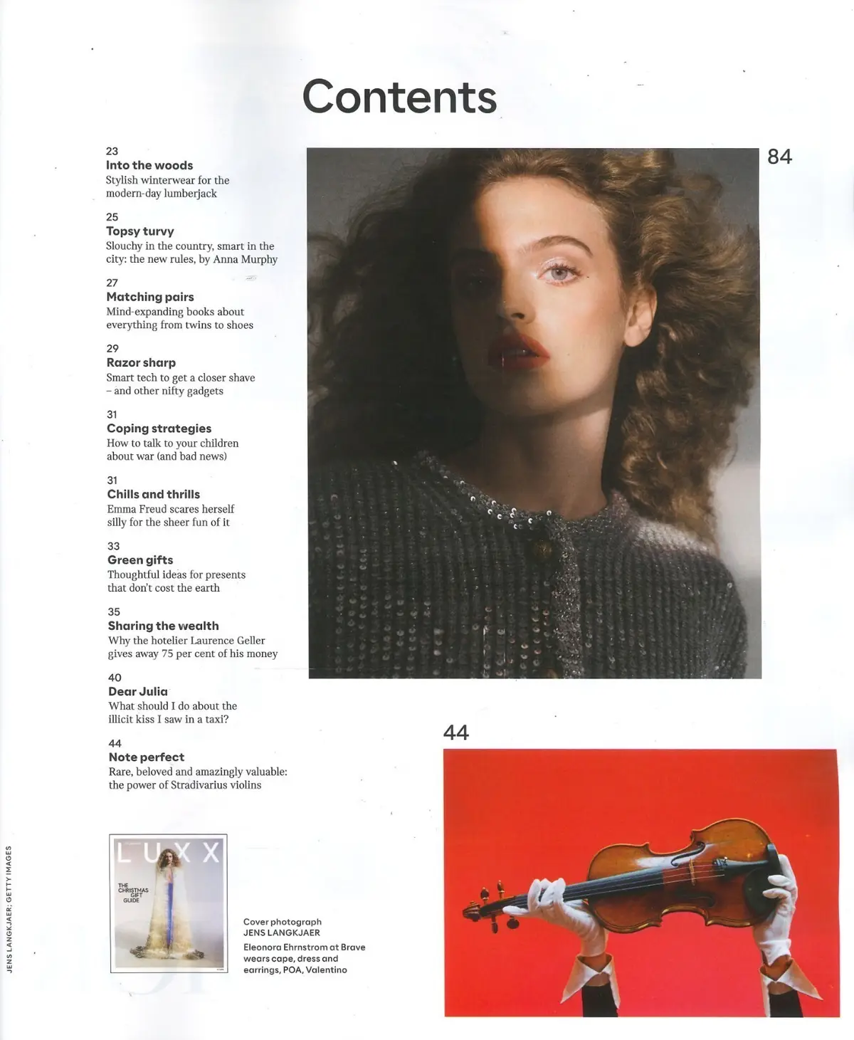 Times LUXX Magazine: Christmas Gift Guide, Emma Freud, Laurence Geller, 2.12.23 - image 2 | Free standard UK delivery included | Discount Quality Products