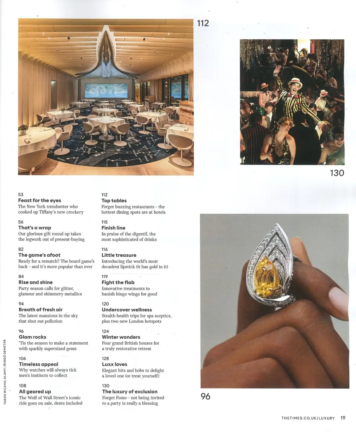 Times LUXX Magazine: Christmas Gift Guide, Emma Freud, Laurence Geller, 2.12.23 - image 3 | Free standard UK delivery included | Discount Quality Products