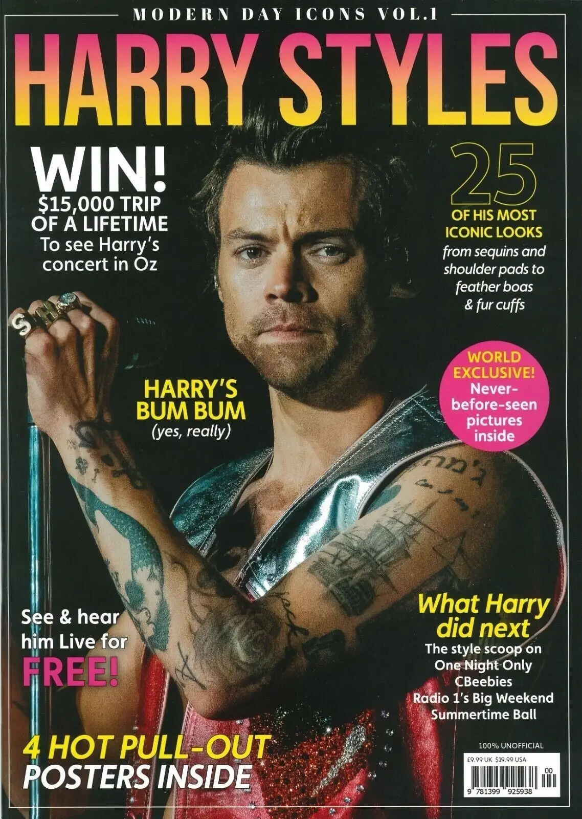 Harry Styles Magazine, Modern Day Icons Vol.1, Love On Tour, 1D, Solo, 2022