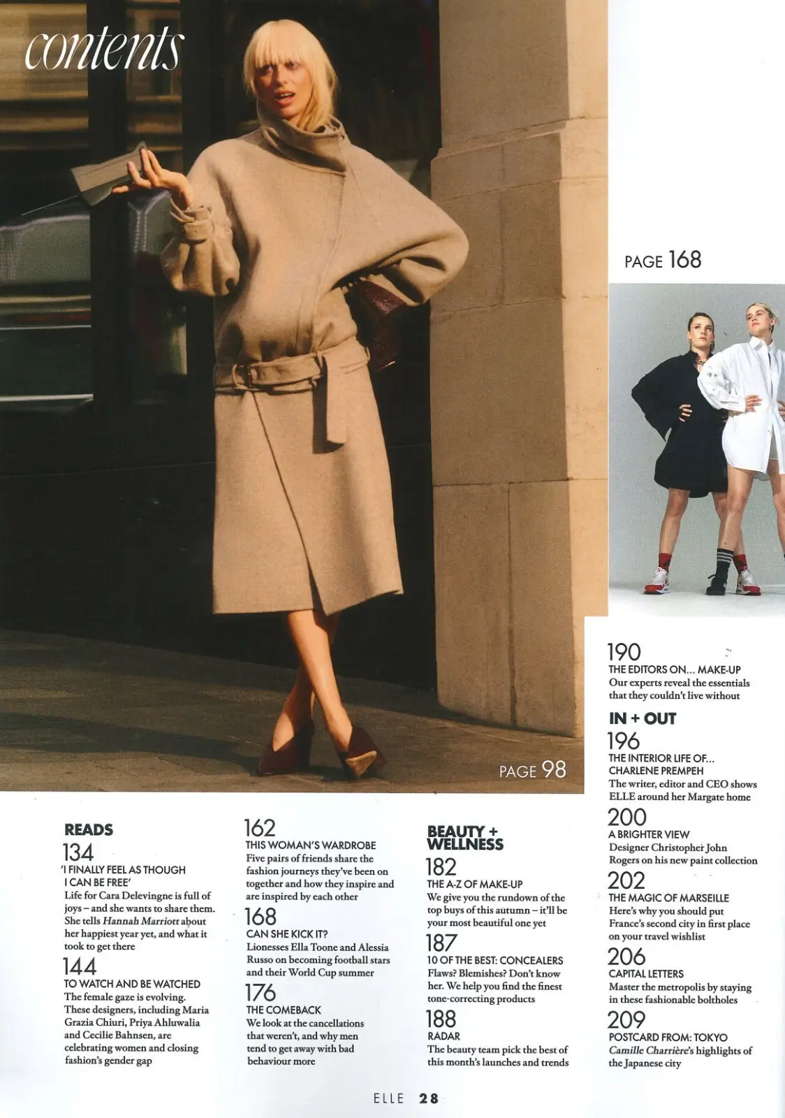 Elle Magazine, Cara Delevingne, Lionesses Ella Toone, Alessia Russo, Sept 2023 - image 3 | Free standard UK delivery included | Discount Quality Products