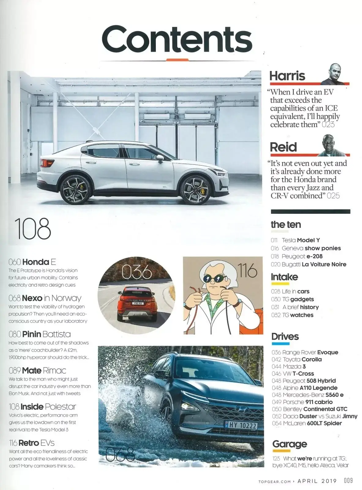 BBC Top Gear Magazine: Issue #320, Honda E, Toyota Corolla, Mazda, April 2019 - image 2 | Free standard UK delivery included | Discount Quality Products