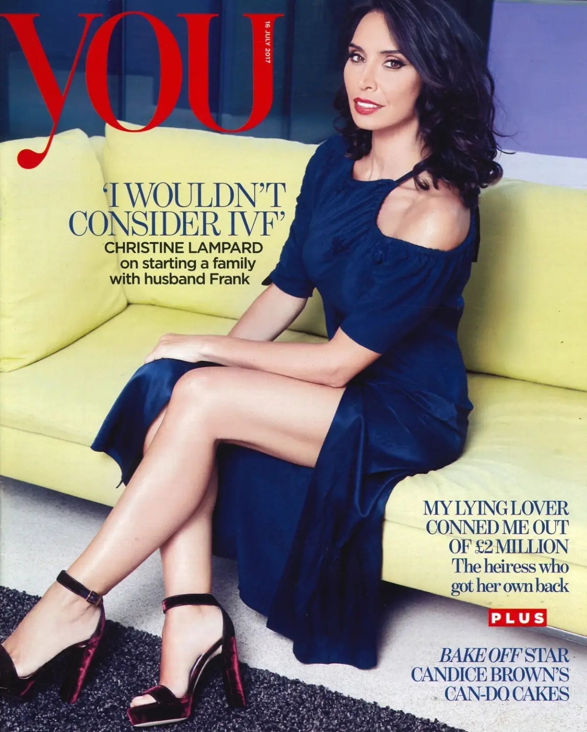 You Magazine, Christine Lampard, Tracy-Ann Oberman, John Lithgow, 16.7.17 - Free standard UK delivery included | Discount Quality Products