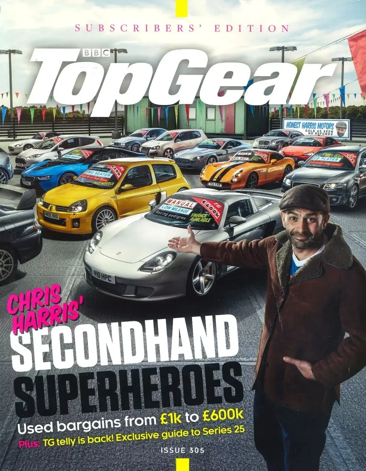 BBC Top Gear Magazine: Issue #305, Subaru XV, Porsche 911 T, Honda, Feb 2018