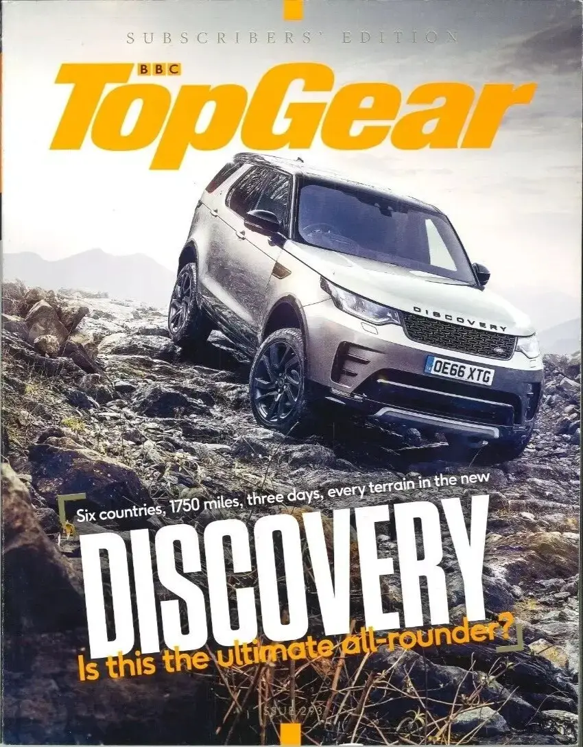 BBC Top Gear Magazine: Issue #293, Land Rover Discovery, Porsche, March 2017