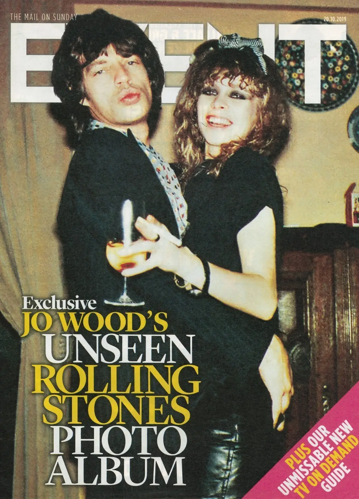 Event Magazine: Exclusive Jo Wood's Unseen Rolling Stones Photo Album, 20.10.19