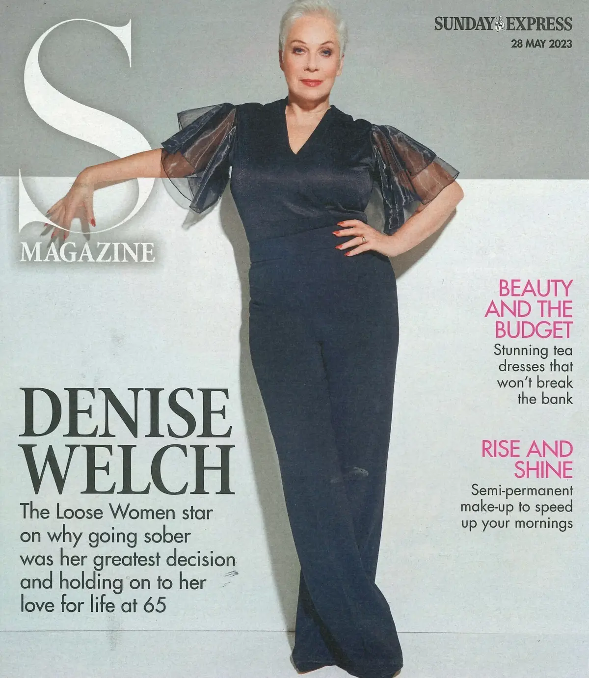 Sunday Express Magazine, Denise Welch, Loose Women, Alan Titchmarsh, 28.5.23