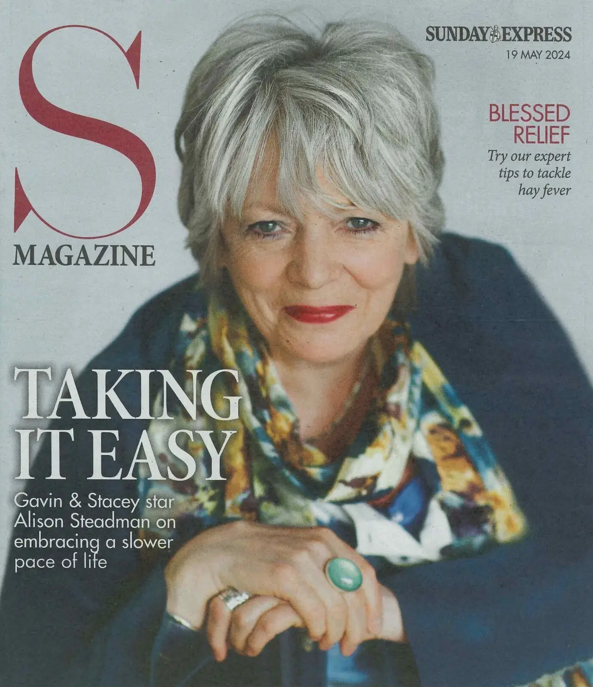 Sunday Express Magazine: Alison Steadman, Mindy Hammond, Marian Keyes, 19.5.24