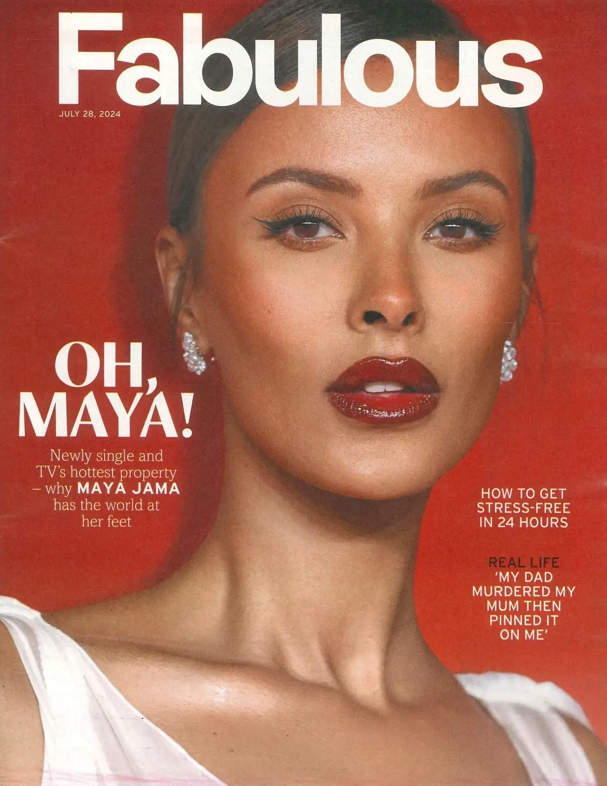 Fabulous Magazine: Maya Jama, Sara Damergi, Annabel Croft, Karren Brady, 28.7.24