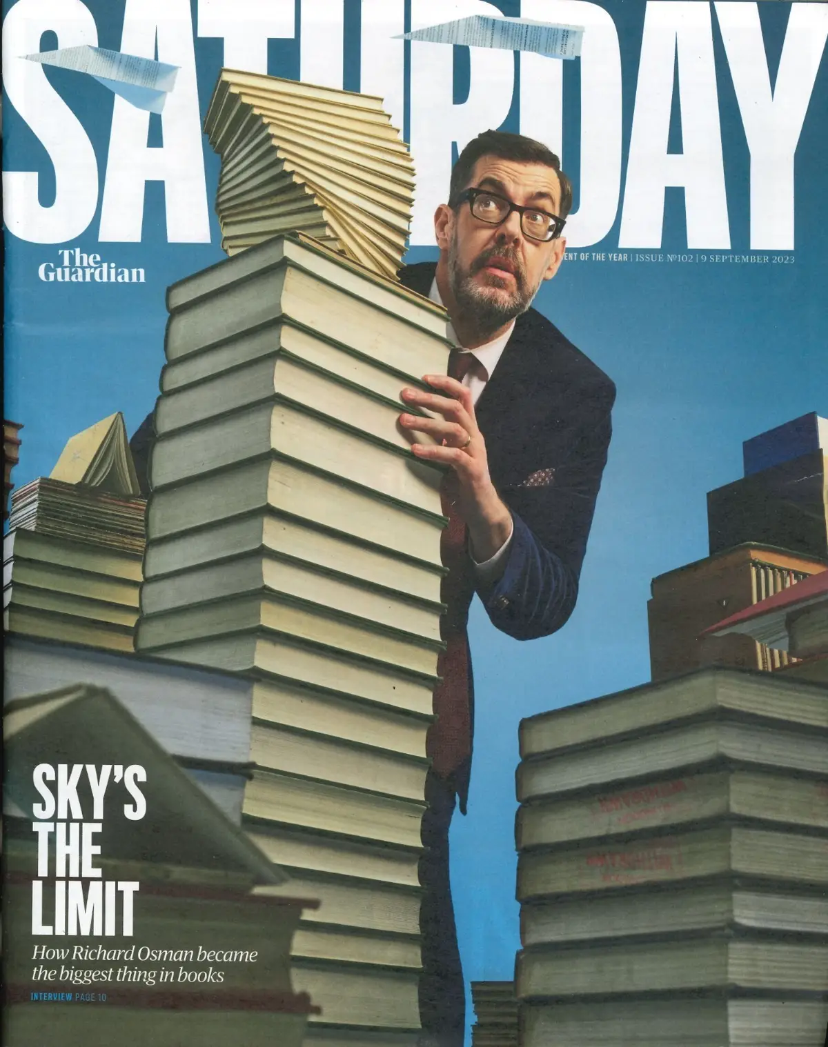 Guardian Saturday Magazine: Richard Osman, Shane McCrae, Miriam Margolyes 9.9.23