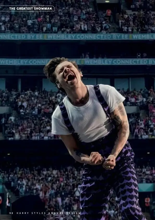 Harry Styles Annual Review Magazine: 2024 Calendar, Cards, Stickers, Posters - image 3 | Free standard UK delivery included | Discount Quality Products