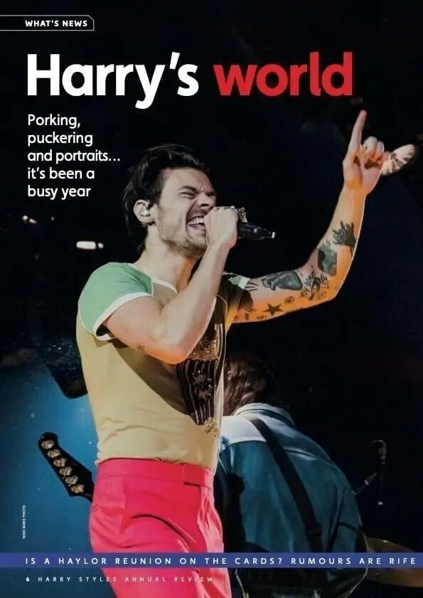 Harry Styles Annual Review Magazine: 2024 Calendar, Cards, Stickers, Posters - image 8 | Free standard UK delivery included | Discount Quality Products
