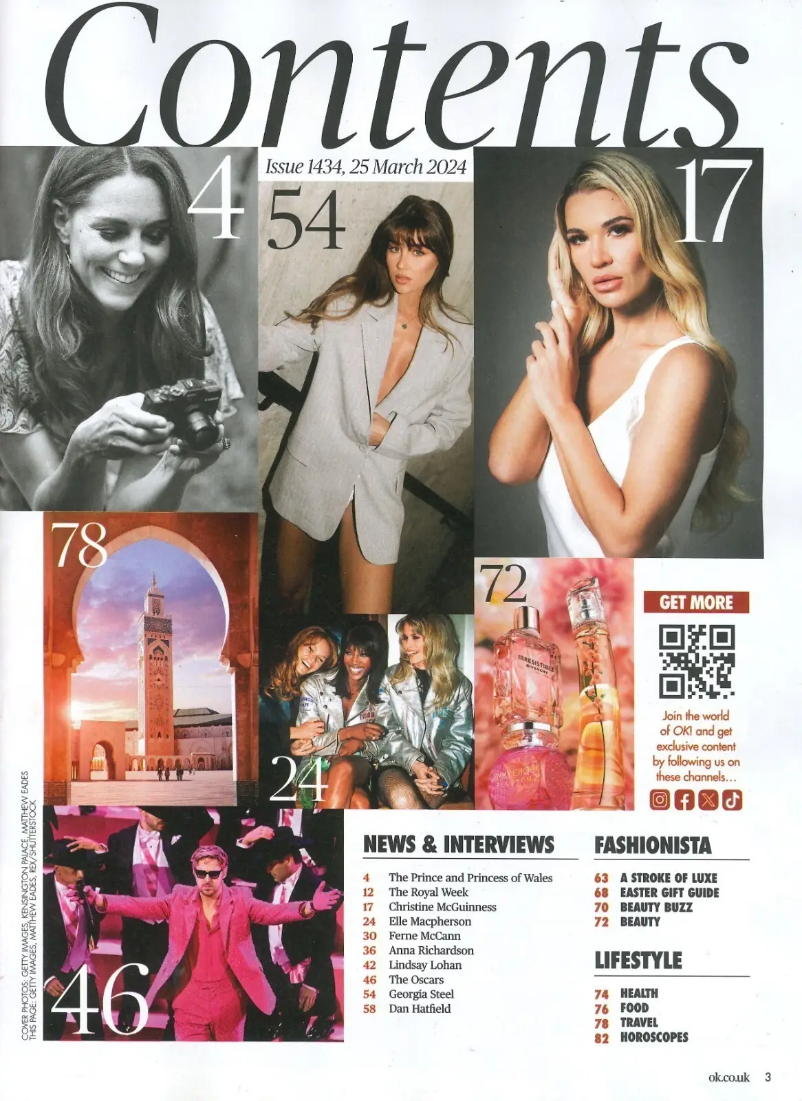 OK! Magazine: Princess Kate, Prince William, Lindsay Lohan, Oscars, 25.3.24 - image 2 | Free standard UK delivery included | Discount Quality Products