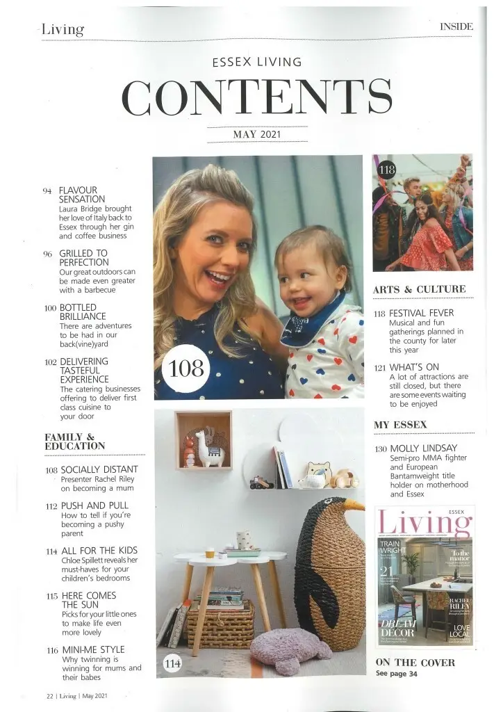 Essex Living Magazine: Rachel Riley, Jess And Mark Wright Towie May 2021 - image 3 | Free standard UK delivery included | Discount Quality Products