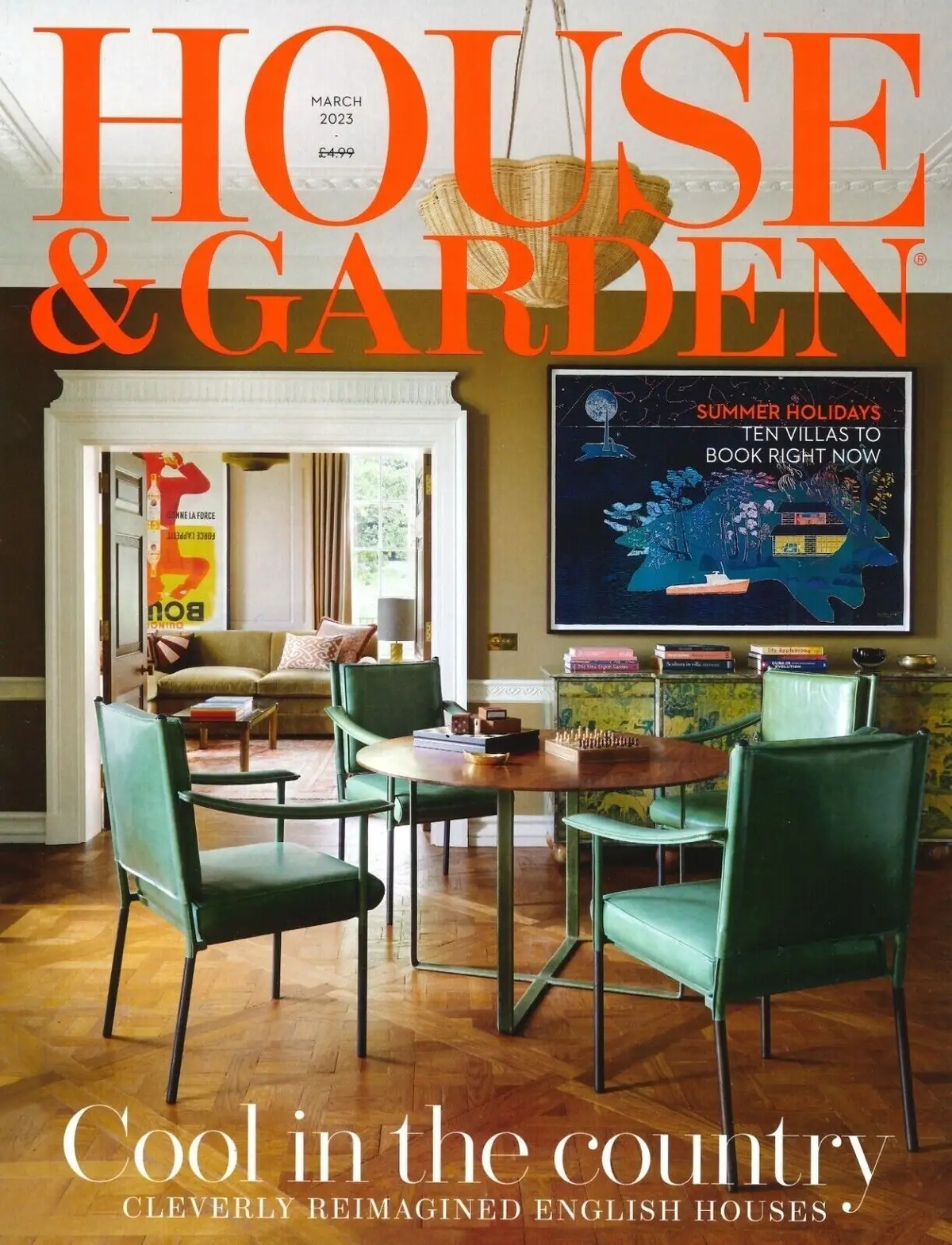 House &amp; Garden Magazine, Home Décor, Interior, Cabin, Spain, Travel, March 2023