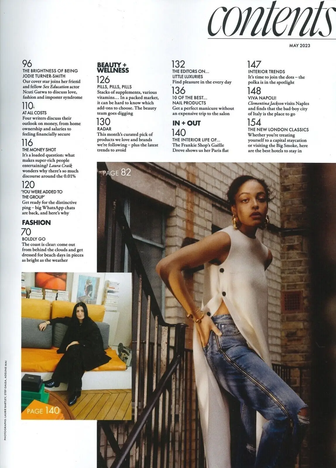 Elle Magazine, Jodie Turner-Smith, Victoria Beckham Posh, Kali Uchis, May 2023 - image 3 | Free standard UK delivery included | Discount Quality Products