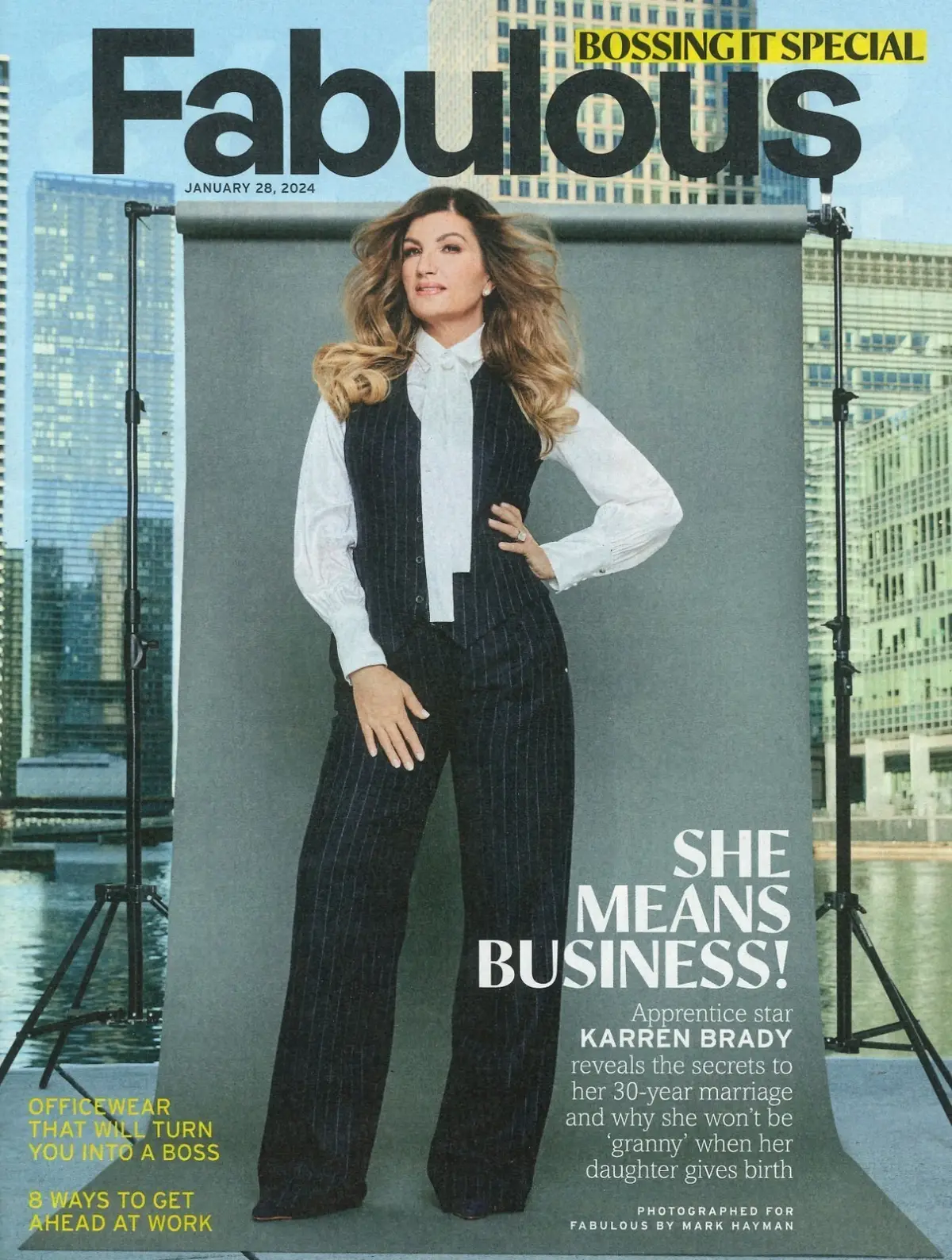 Fabulous Magazine: Karren Brady, Lilah Parsons, Lydia Bright, Fashion, 28.1.24