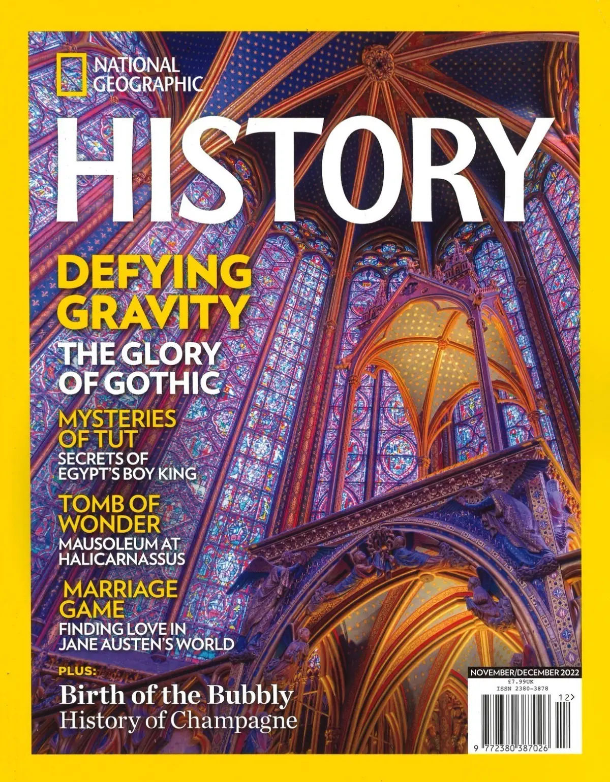 National Geographic History Magazine, King Tut, Mausolus, Herod, Nov/Dec 2022