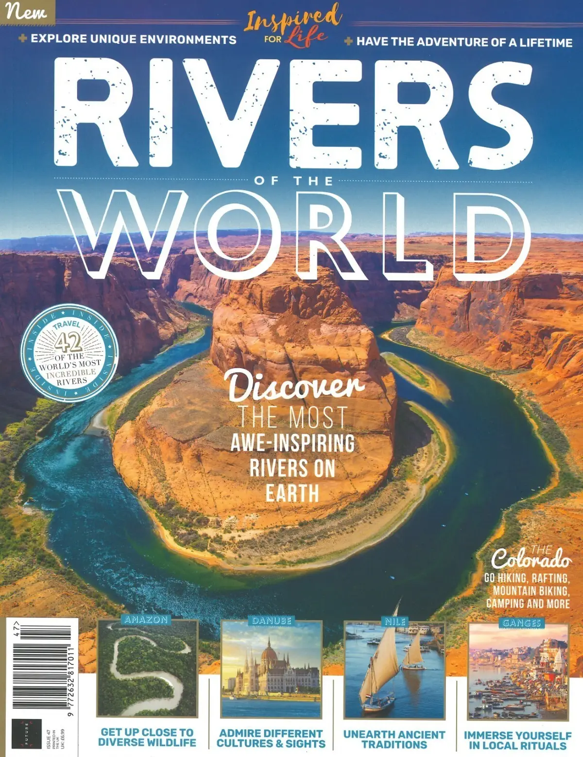 Rivers of the World Magazine: Amazon, Danube, Nile, Ganges, Holiday, Travel