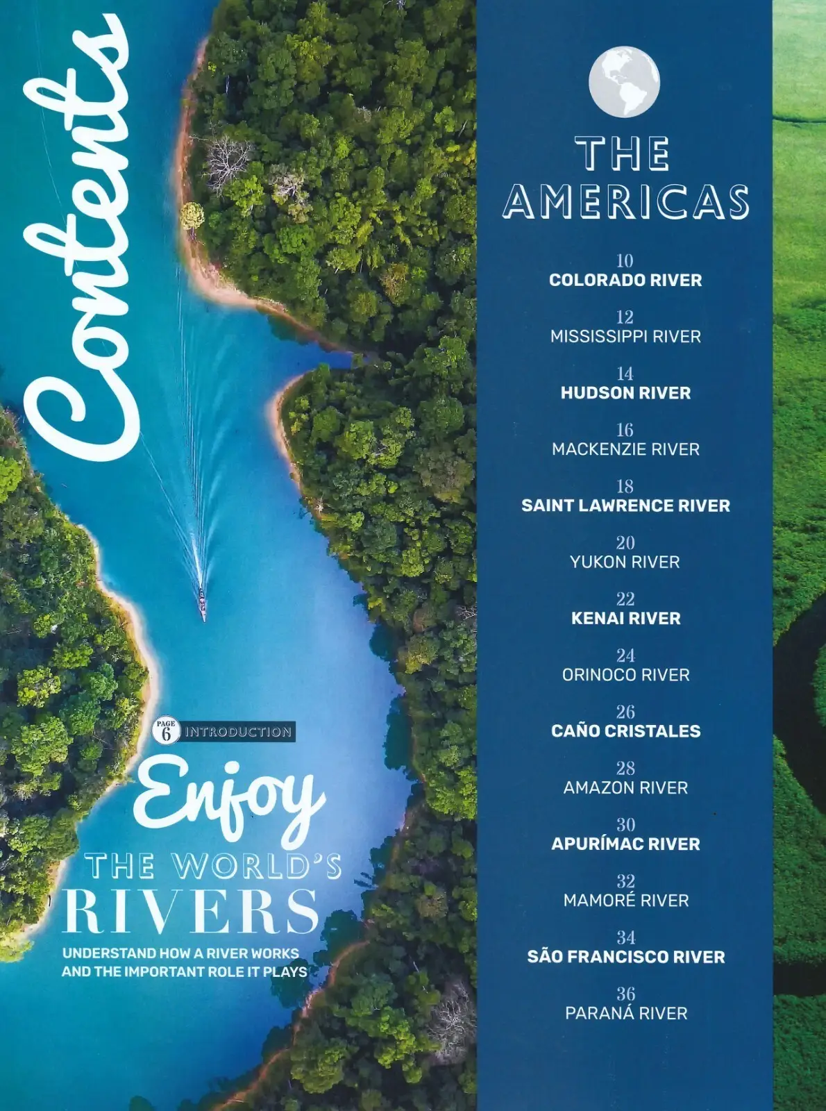 Rivers of the World Magazine: Amazon, Danube, Nile, Ganges, Holiday, Travel - image 3 | Free standard UK delivery included | Discount Quality Products