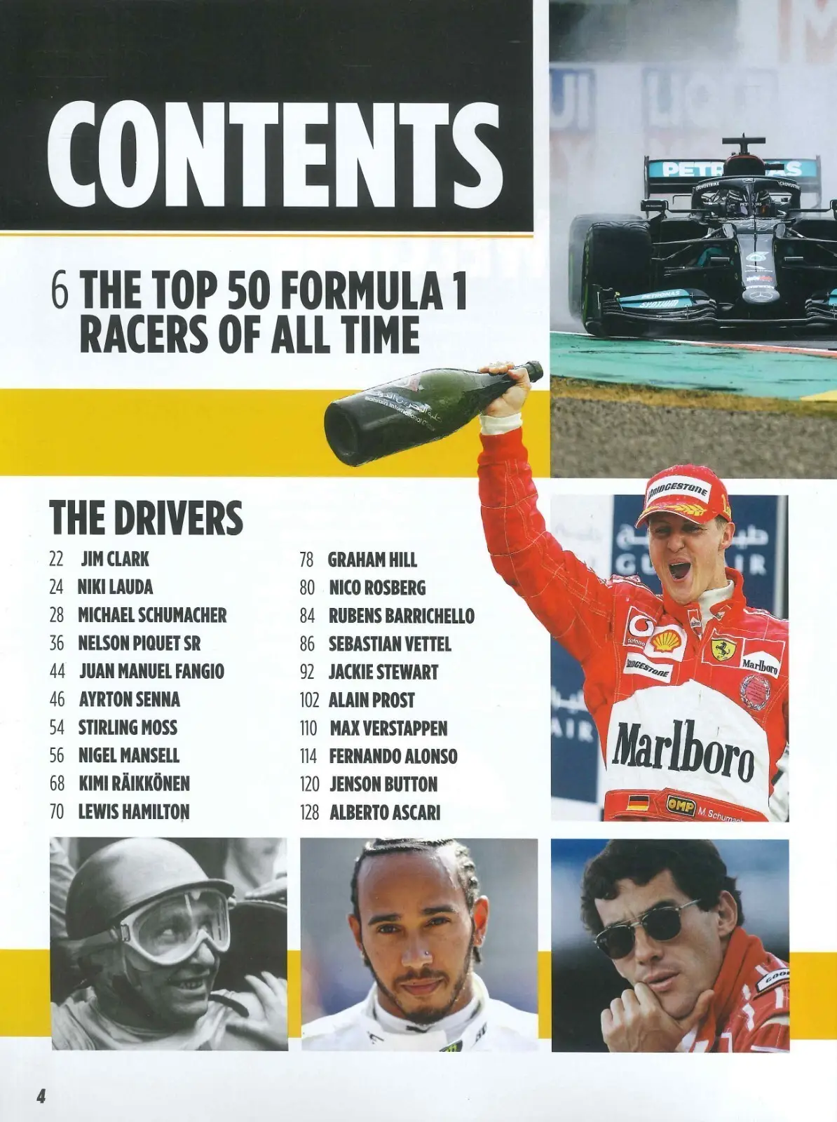 Icons of Formula 1 Magazine: F1 Legends, Schumacher, Lewis Hamilton, Verstappen - image 2 | Free standard UK delivery included | Discount Quality Products