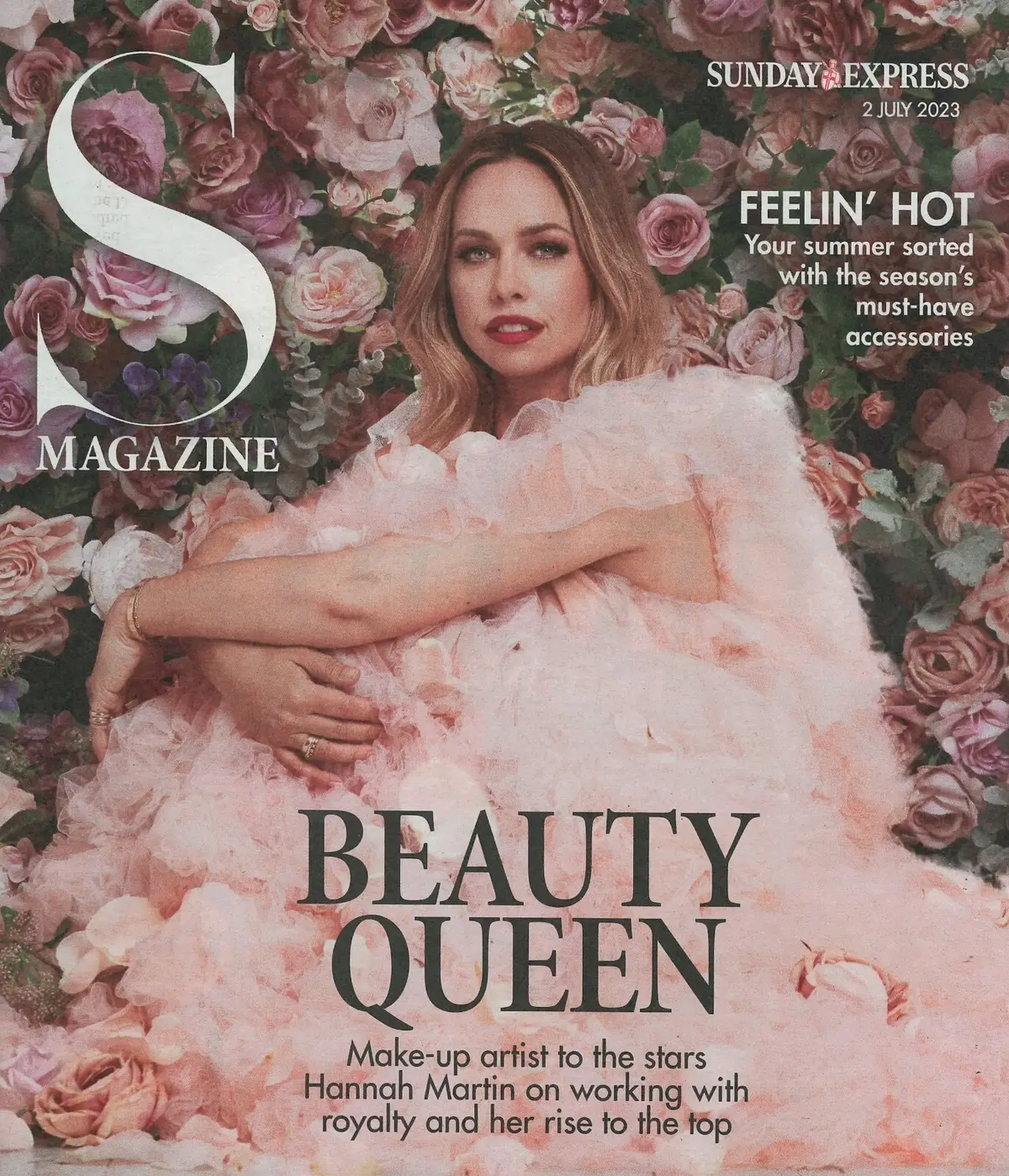 Sunday Express Magazine, Hannah Martin, West End, NHS 75th Anniversary, 2.7.23