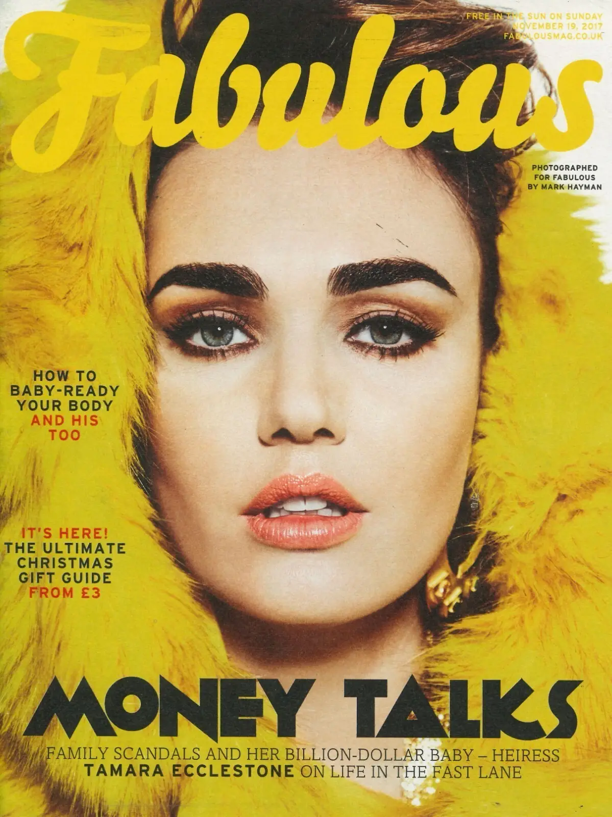 Fabulous Magazine: Tamara Ecclestone, Sarah-Jane Mee, Matt Terry, 19.11.17