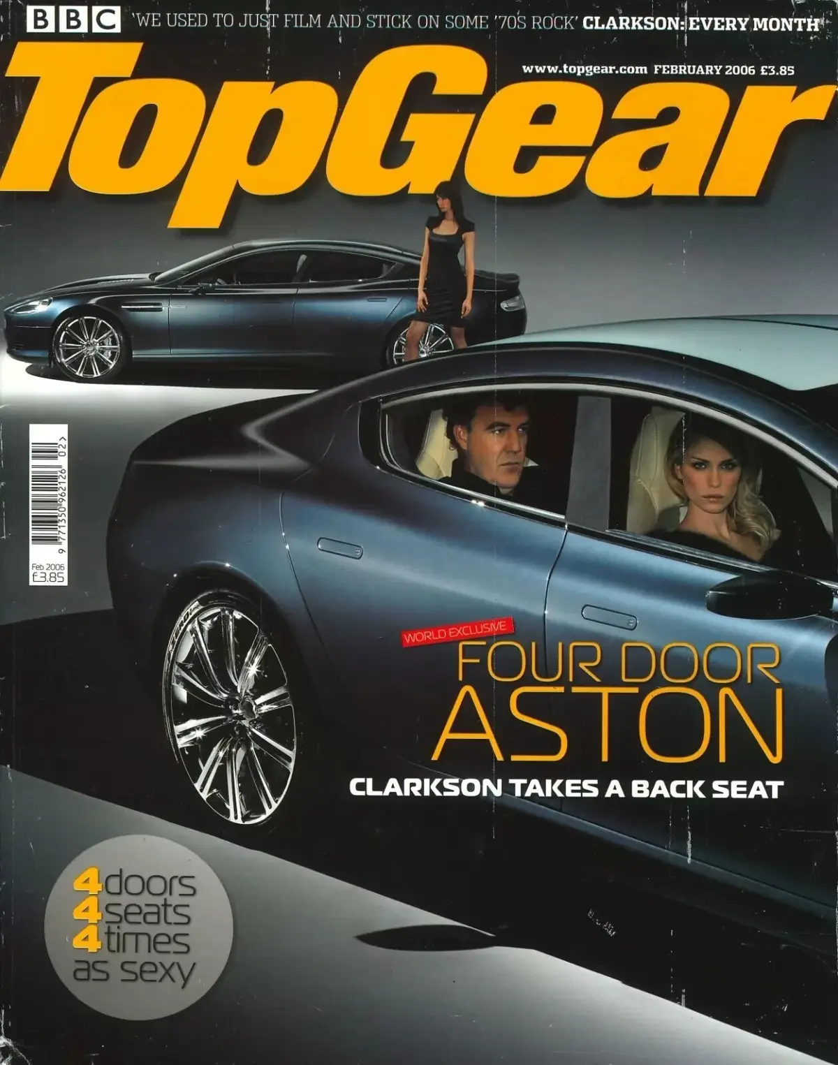 BBC Top Gear Magazine Issue 149, Aston, Clarkson, Mazda MX5, Citron C6, Feb 2006