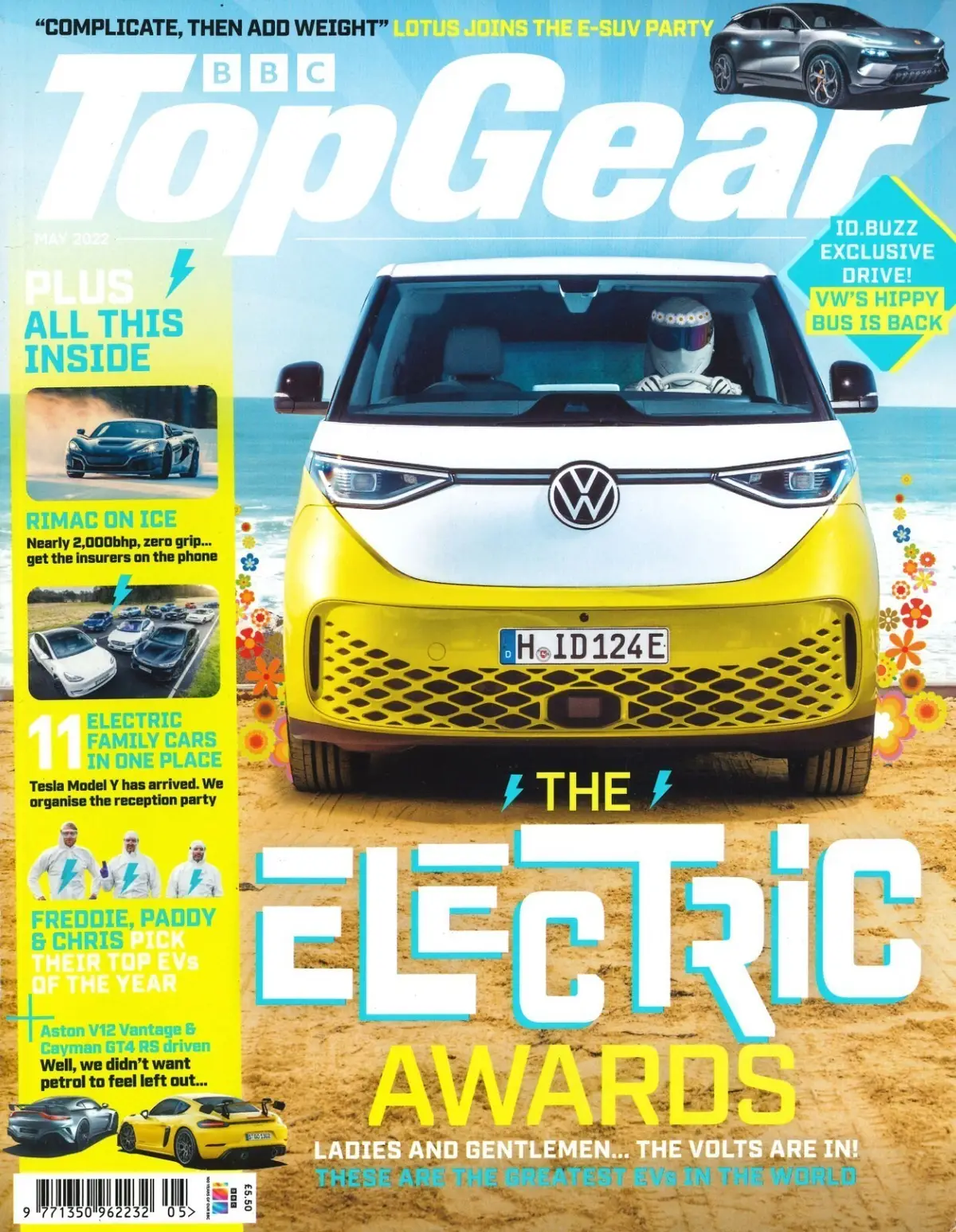 BBC Top Gear Magazine Issue 359, Rimac Nevera, Lotus Eletre, BMW iX, May 2022