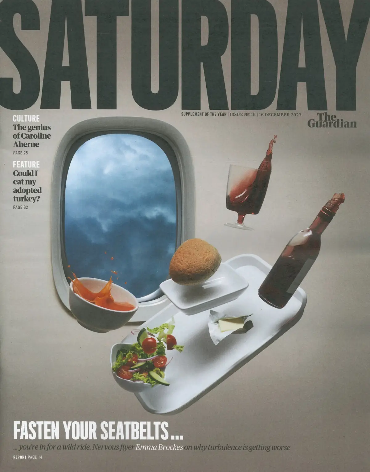 Guardian Saturday Magazine: Leona Lewis, Bertie Carvel, Toby Jones, 16.12.23