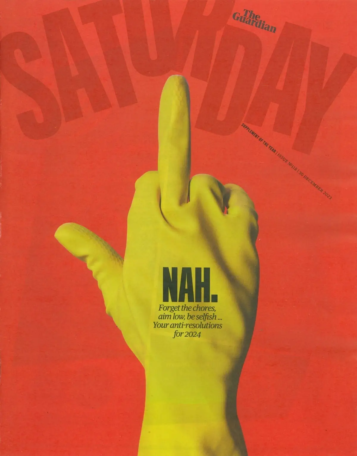 Guardian Saturday Magazine: Siobhán McSweeney, Miyamoto, Timmy Mallett, 30.12.23