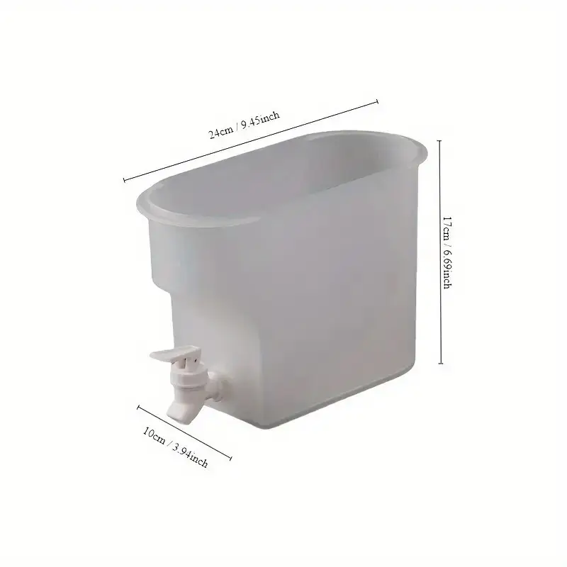 3.5L Plastic Beverage Dispenser With Faucet Fruit Juice Water Lemonade Container - image 9 | Free standard UK delivery included | Discount Quality Products