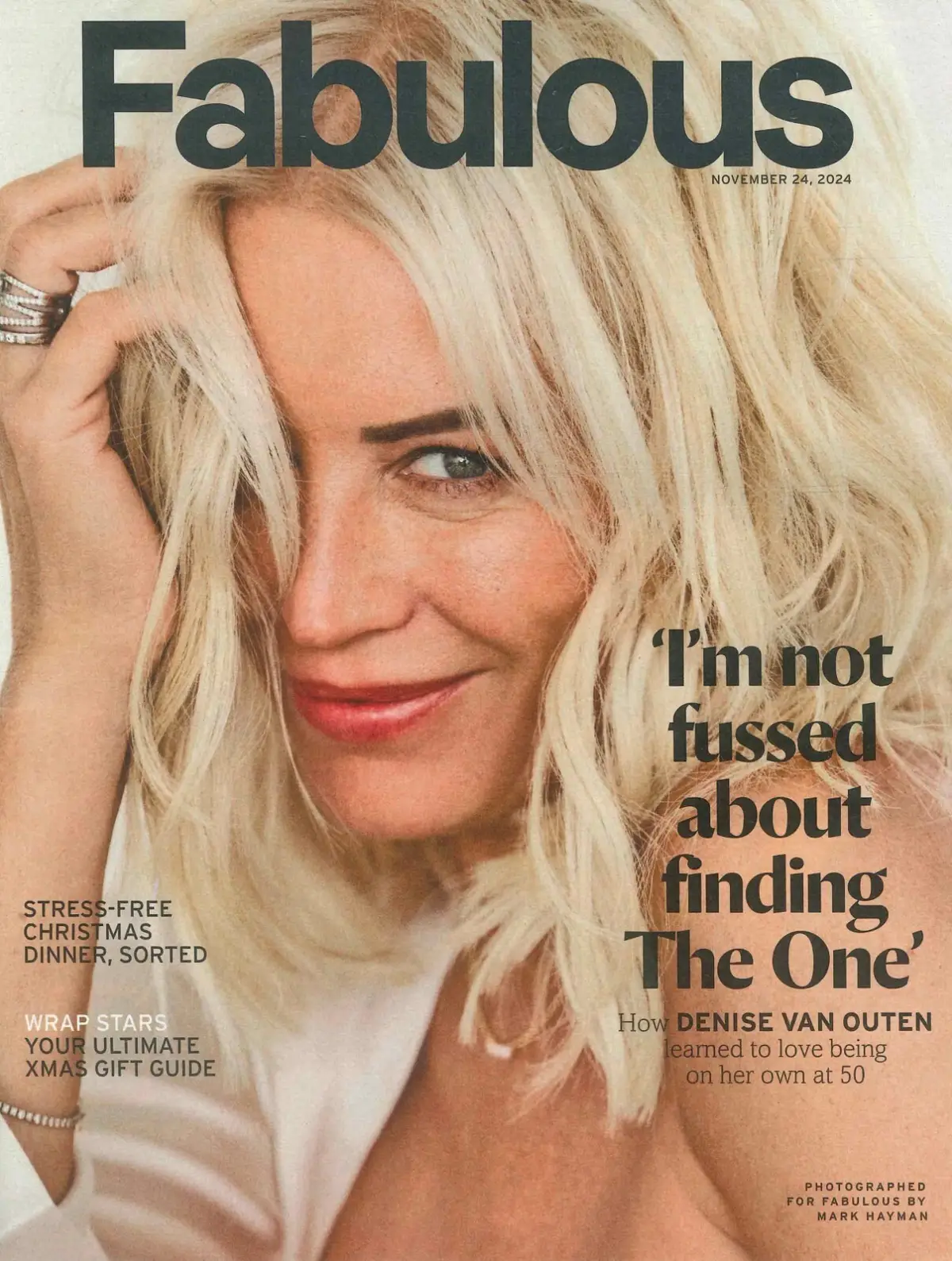 Fabulous Magazine: Denise Van Outen, Karren Brady, Laurence Llewelyn, 24.11.24