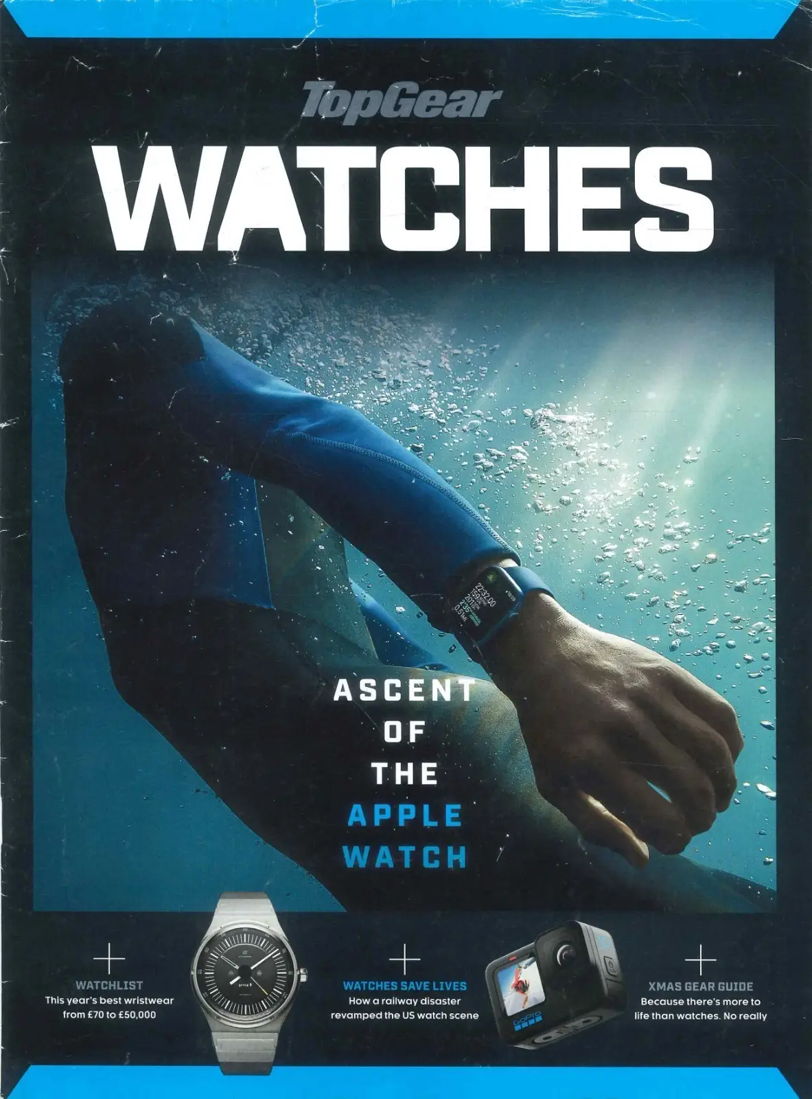 BBC Top Gear Magazine Supplement: Watches, Tech, Smartwatches (Creases &amp; Tears)