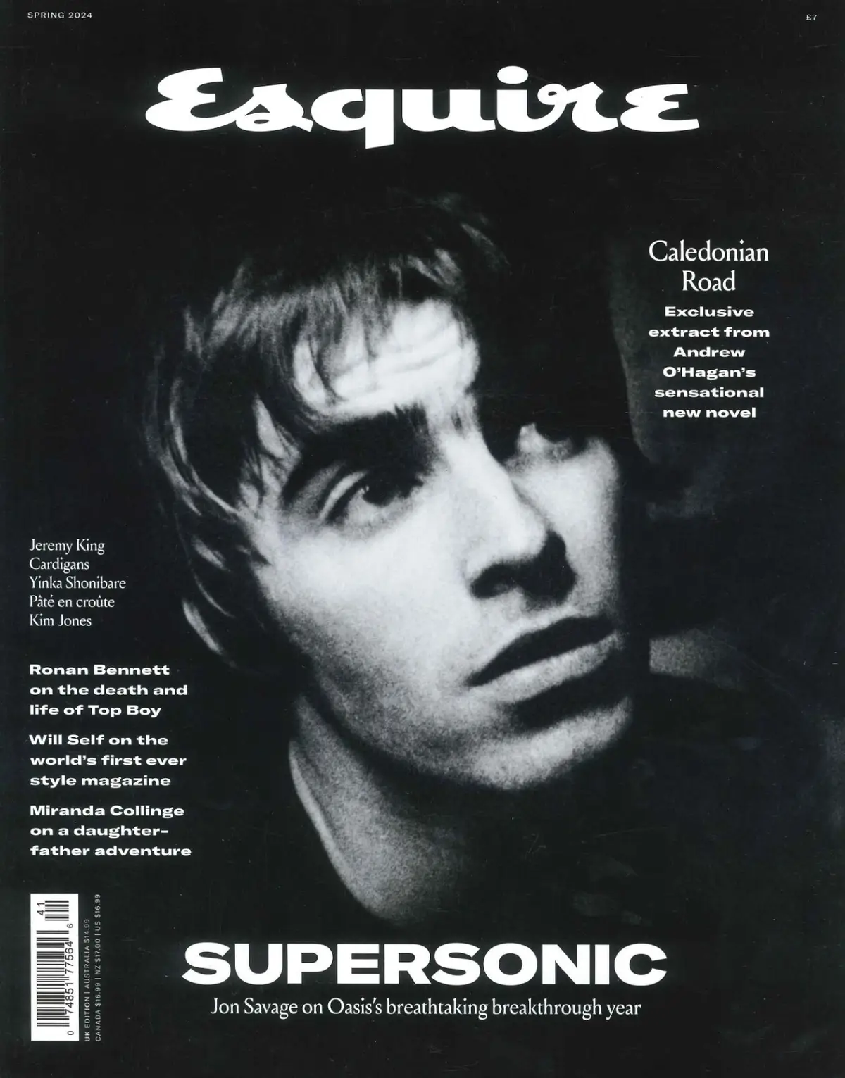 Esquire Magazine: Oasis Rock Band, Liam &amp; Noel Gallagher, Music, Spring 2024