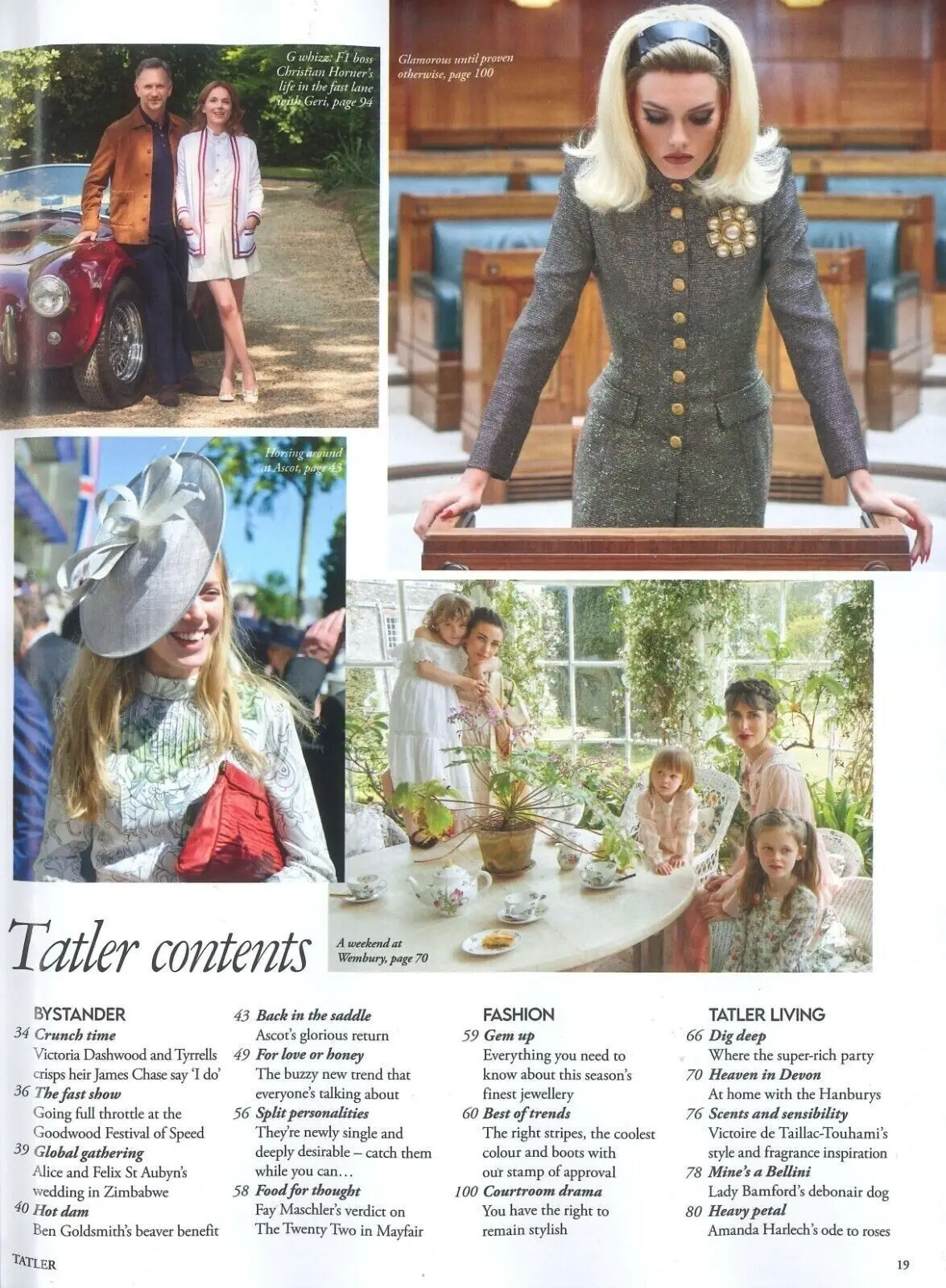 TATLER Magazine, Zawe Ashton, Diana Stepmother Raine Spencer, F1, October 2022 - image 2 | Free standard UK delivery included | Discount Quality Products