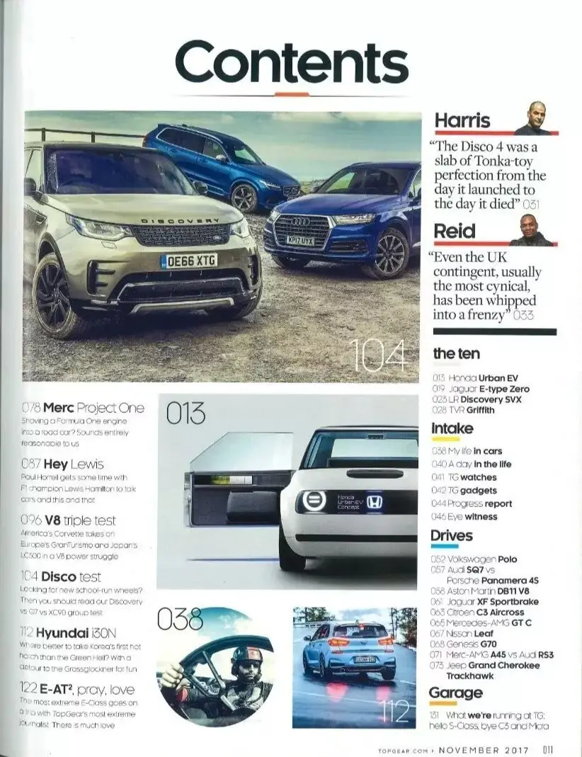 BBC Top Gear Magazine: Issue #301, Audi, Nissan, Nov 2017 (Small Tear & Creases) - image 2 | Free standard UK delivery included | Discount Quality Products
