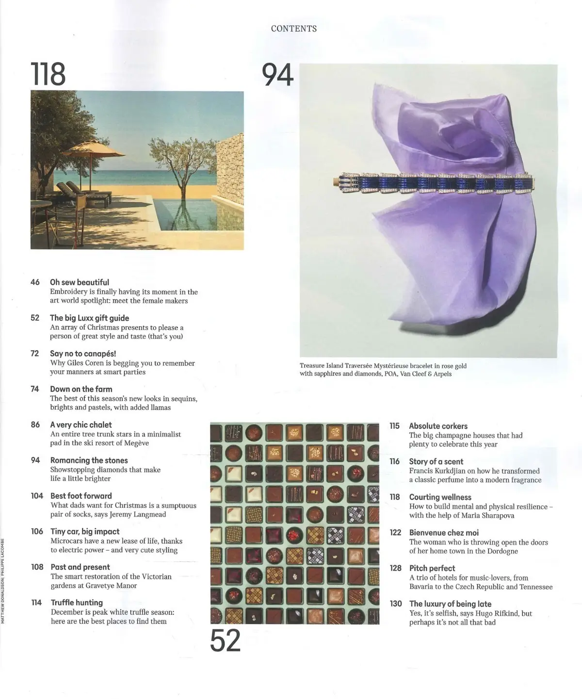 Times LUXX Magazine: Maria Sharapova, Giles Coren, Xmas, Wild Fashion 7.12.24 - image 3 | Free standard UK delivery included | Discount Quality Products
