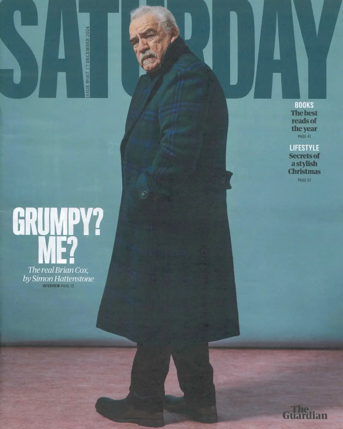 Guardian Saturday Magazine: Brian Cox, Adam Clayton, Sandi Toksvig, 7.12.24