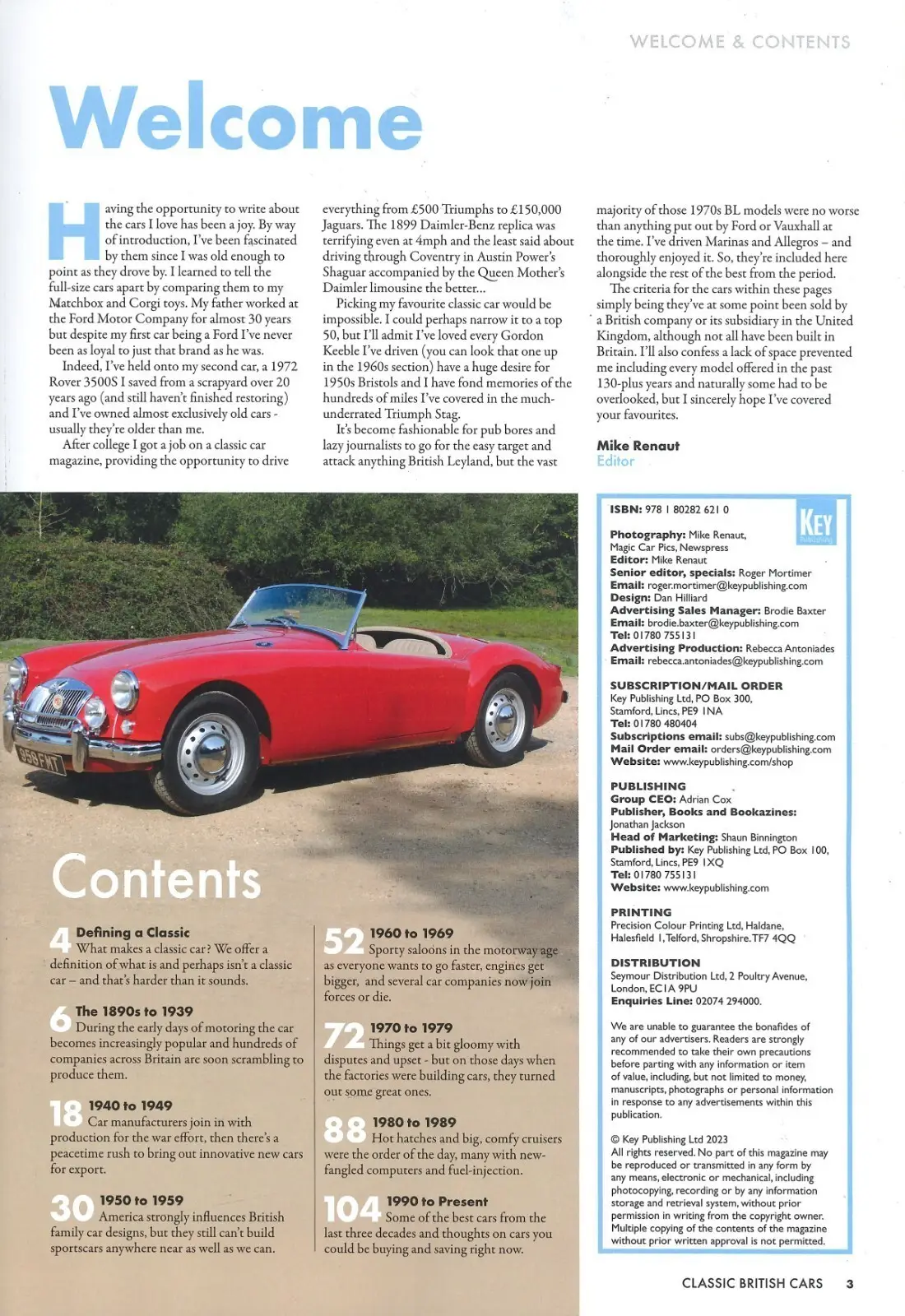 Classic British Cars Magazine, Essential Guide, Sportscars, Aston Martin, 2023 - image 2 | Free standard UK delivery included | Discount Quality Products