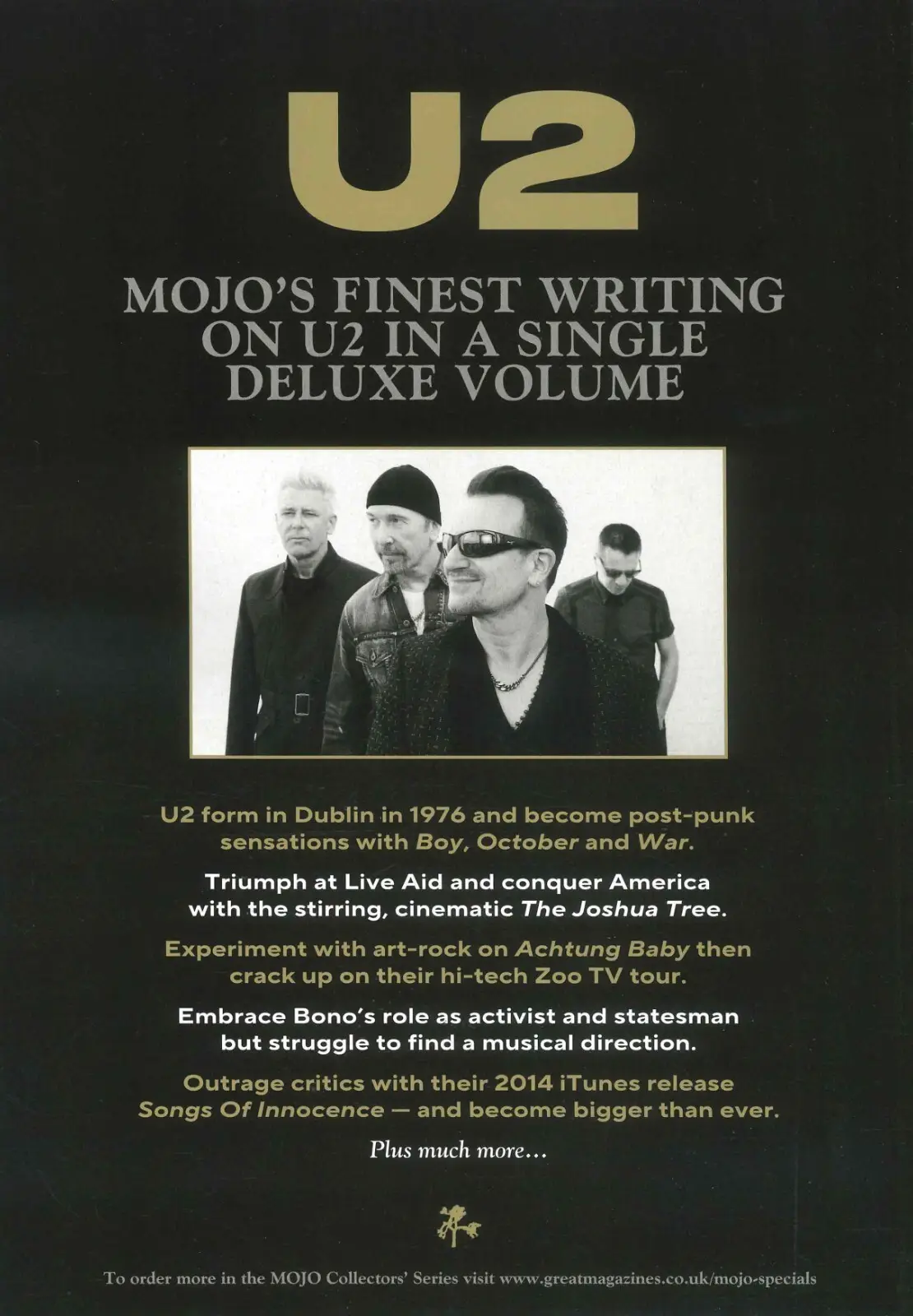 Mojo Collectors' Series Magazine: U2, Rock Band, Music, A Celebration 1976-2024 - image 3 | Free standard UK delivery included | Discount Quality Products