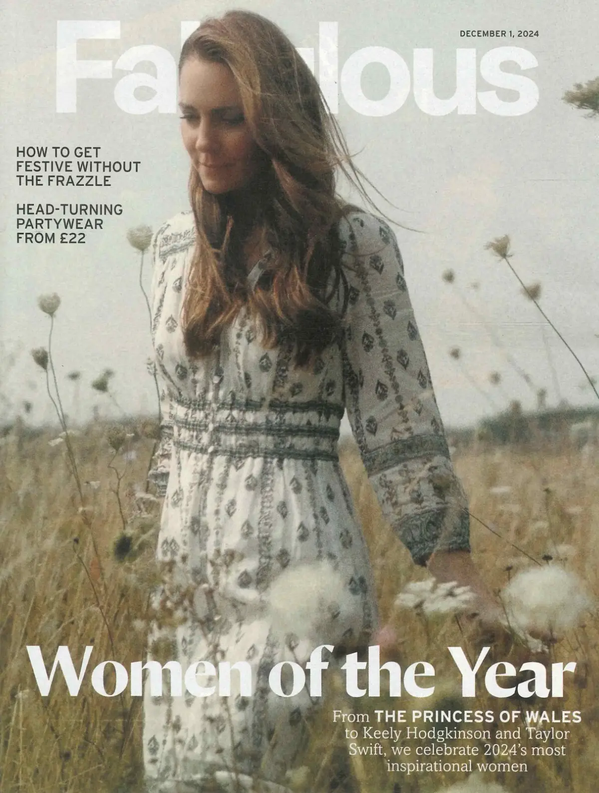 Fabulous Magazine: Women of the Year, Princess Kate, Taylor Swift, Keely 1.12.24