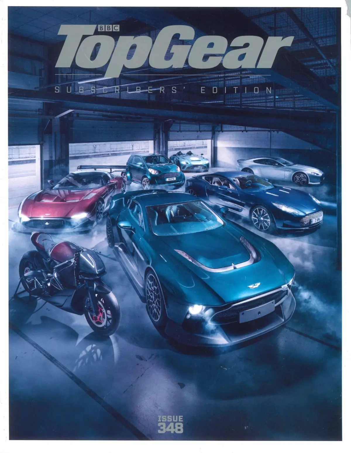 BBC Top Gear Magazine Issue #348, Aston Martin V12, Porsche, Ferrari, June 2021
