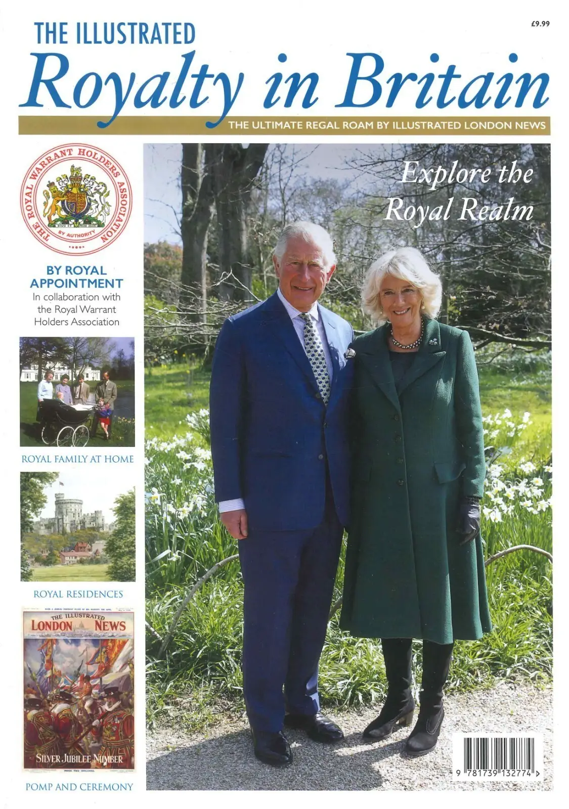Illustrated Magazine: Royalty in Britain, King Charles, Queen Camilla, Monarch