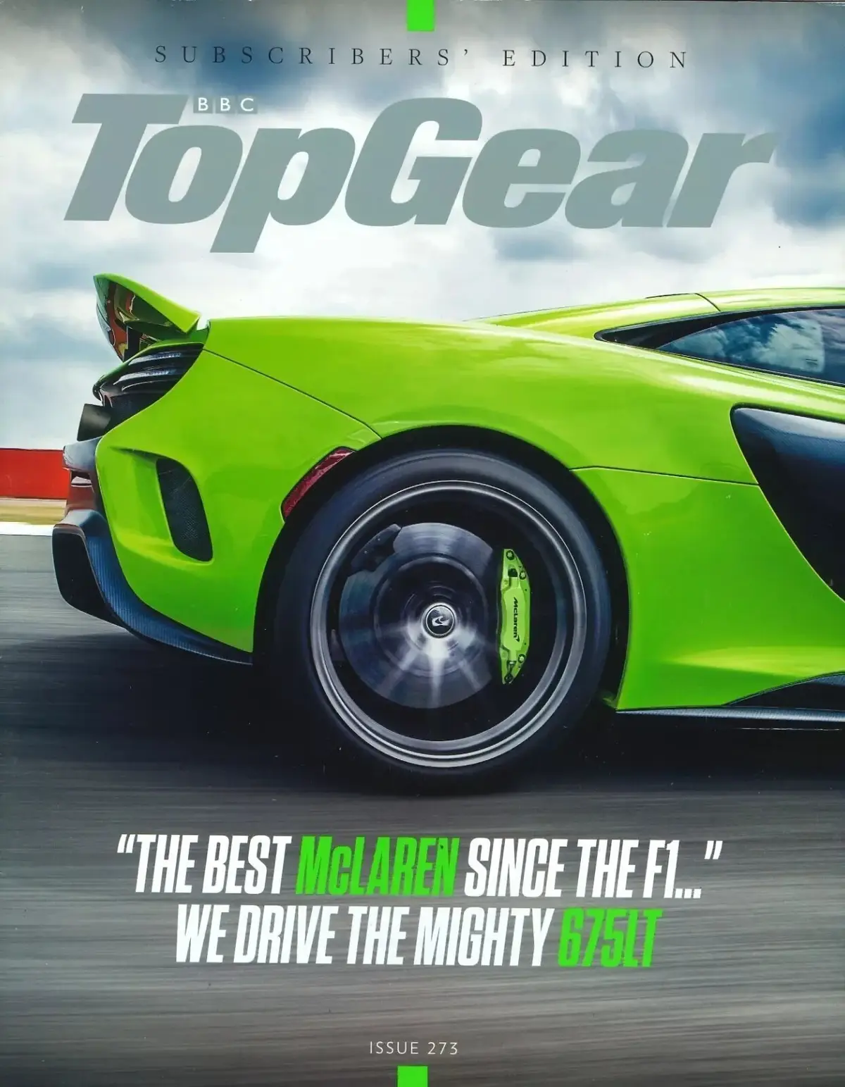 BBC Top Gear Magazine: Issue 273, McLaren, Jaguar, Ferrari 488 Spider, Sept 2015