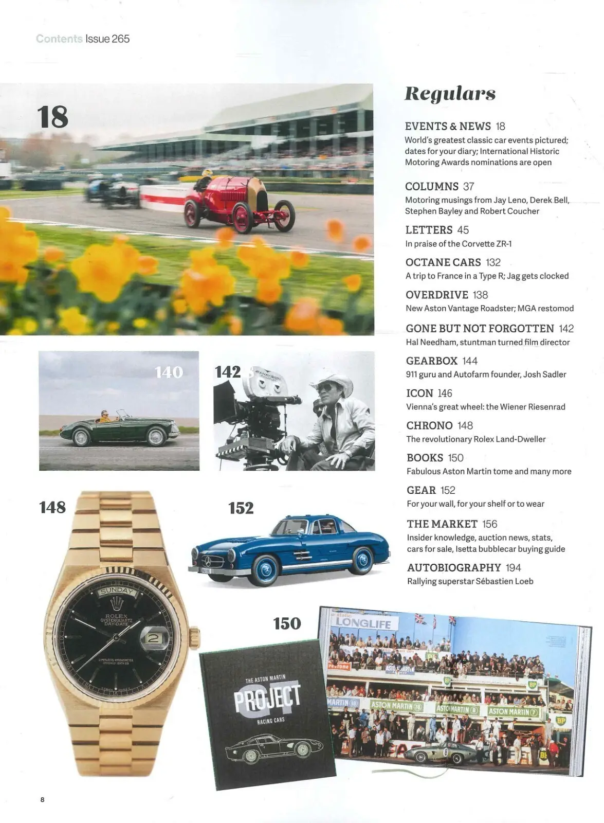 Octane Magazine #265, Ferrari F40 & F50, Maserati 200S, Jaguar, Ford, July 2025 - image 4 | Free standard UK delivery included | Discount Quality Products
